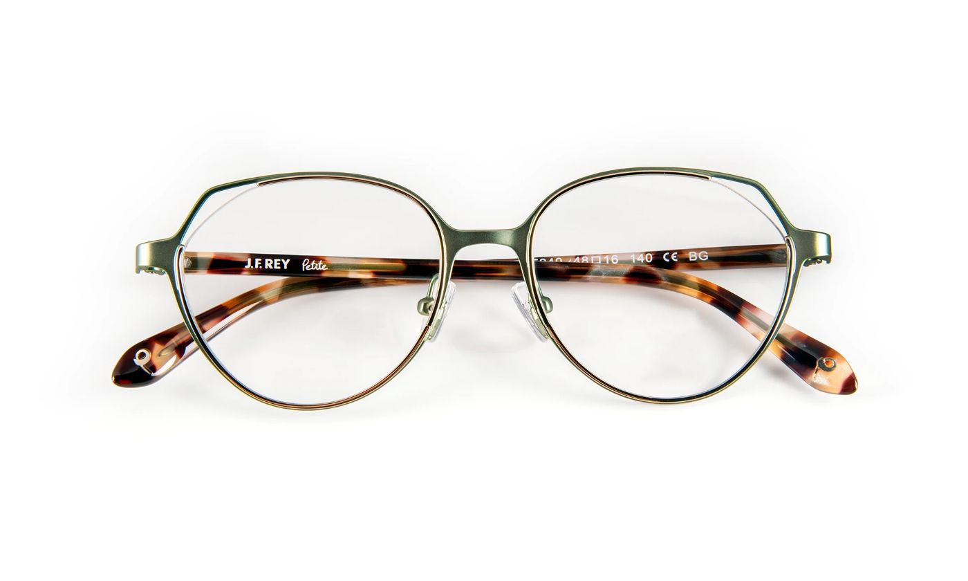 PM087 C5040 Gold Shiny/Green Pastel Satin