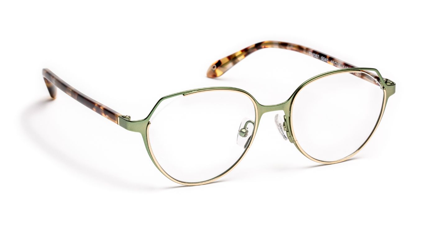 PM087 C5040 Gold Shiny/Green Pastel Satin