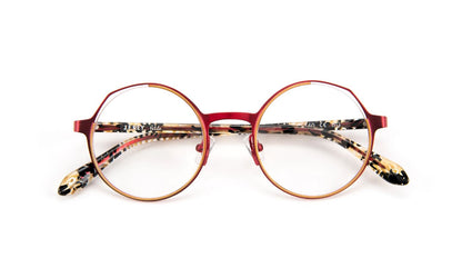 PM088 C5030 Shiny Gold/Red Satin