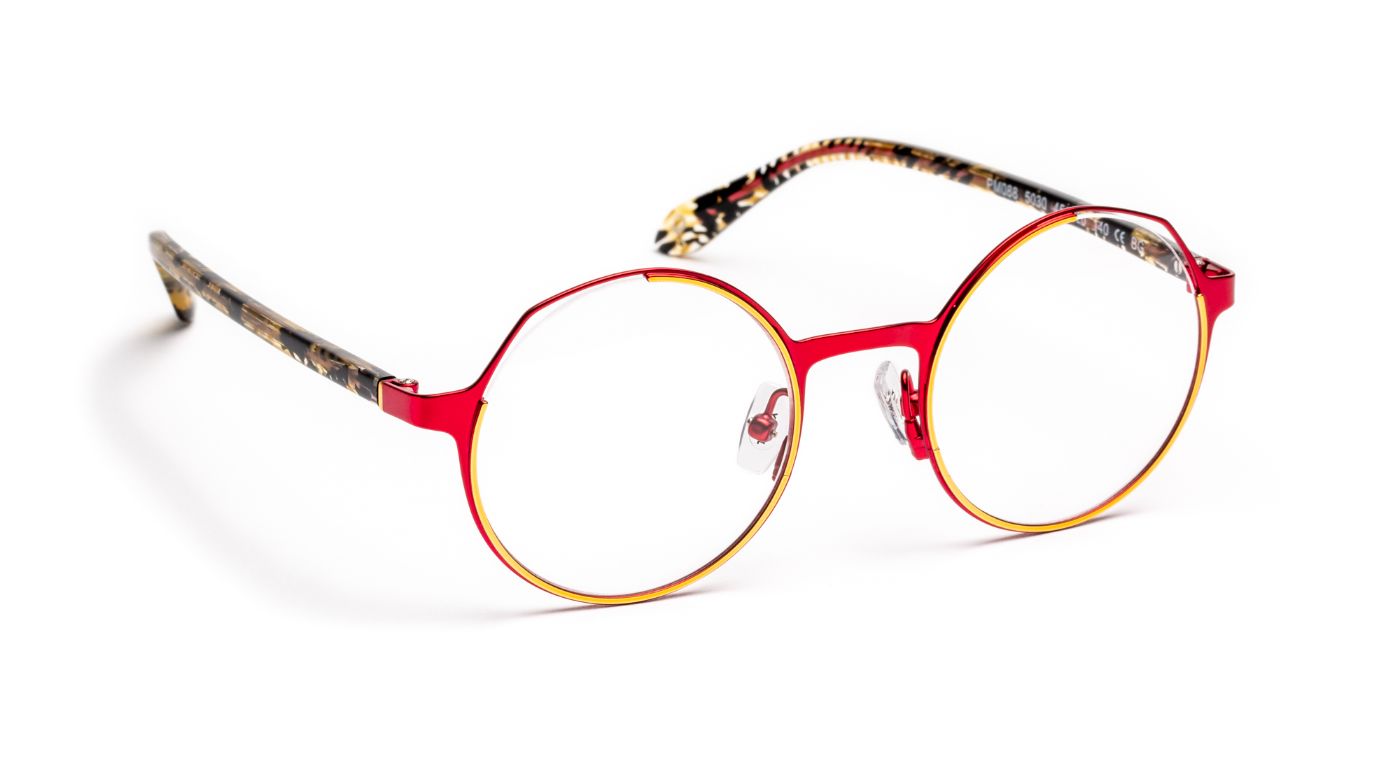 PM088 C5030 Shiny Gold/Red Satin