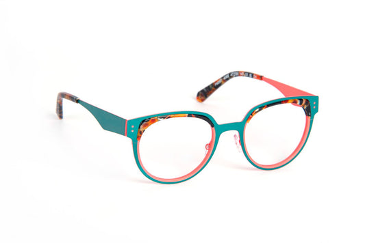 PM097 C4083 Tortoiseshell/Green/Pink