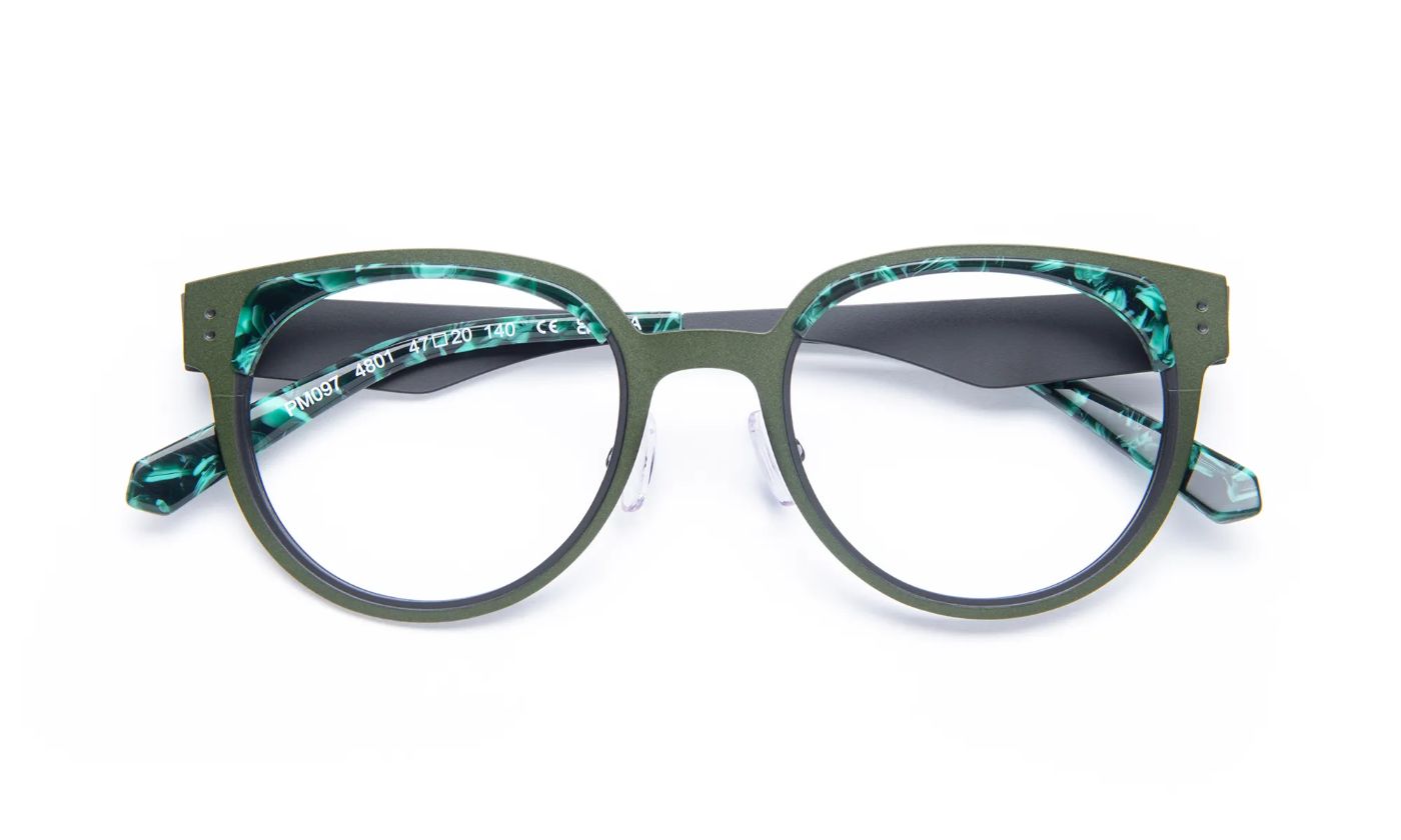 PM097 C4801 Khaki/Marble Green/Black