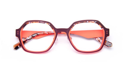 PM098 C9075 Purple/Tortoiseshell/Red