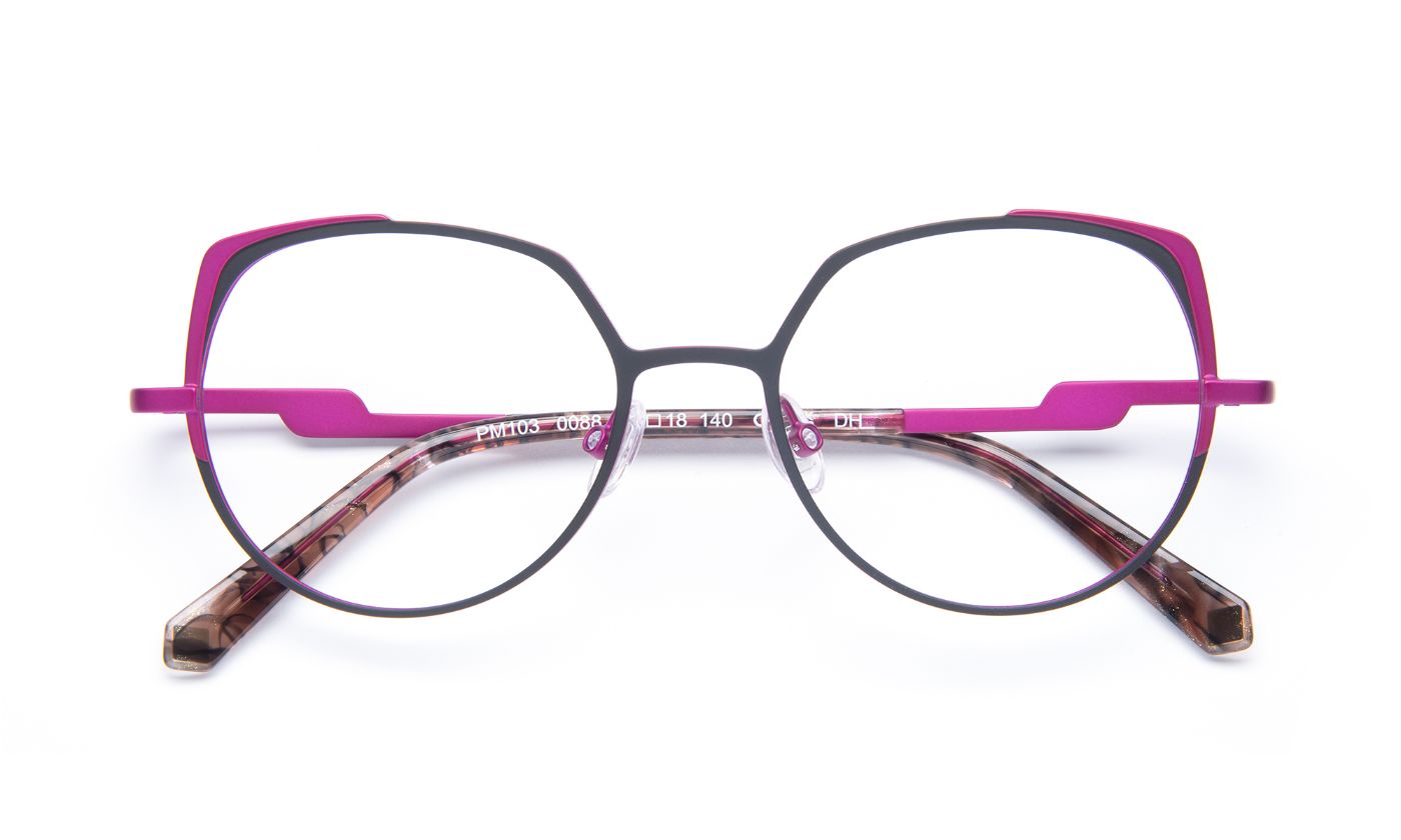 PM103 C0088 Matte Black/Pink
