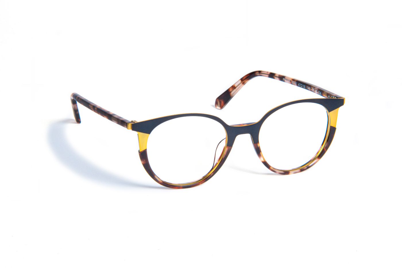 PM105 C0098 Tortoiseshell/Navy/Yellow