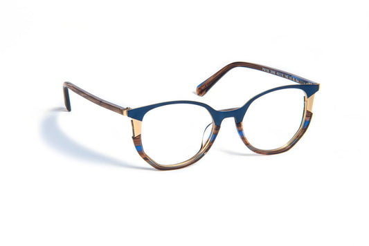 PM106 C2899 Striped Brown/Blue/Navy/Gold Soft