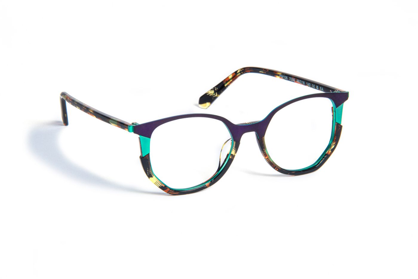 PM106 C7098 Tortoiseshell/Plum/Mint