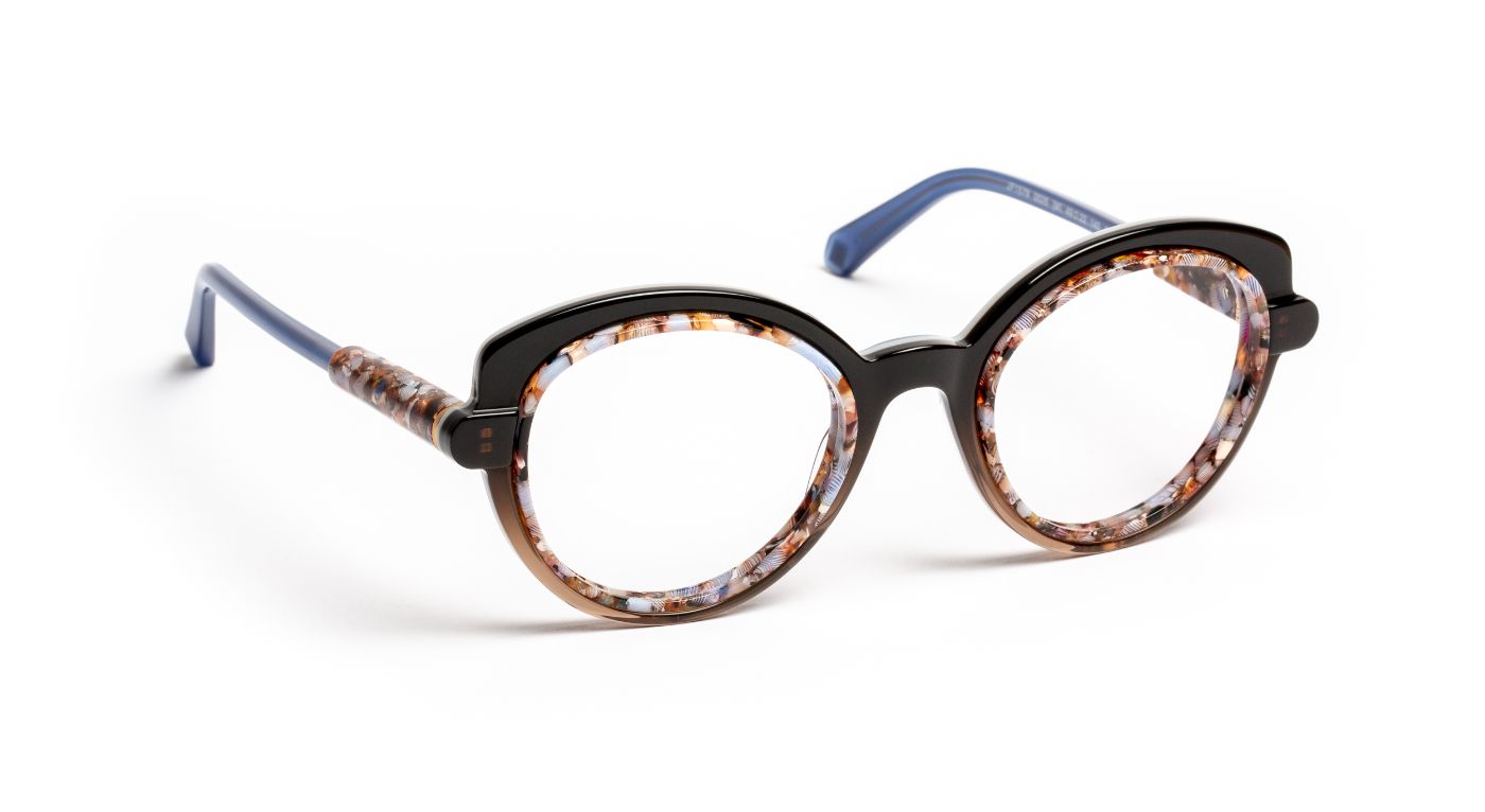 JF1579 C0026 Gradient Black/Blue Tortoiseshell