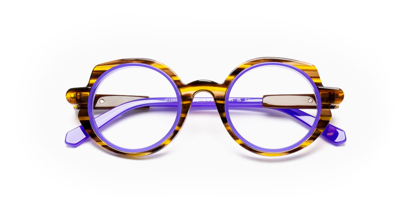 JF1580 C9772 Striped Brown/Blue