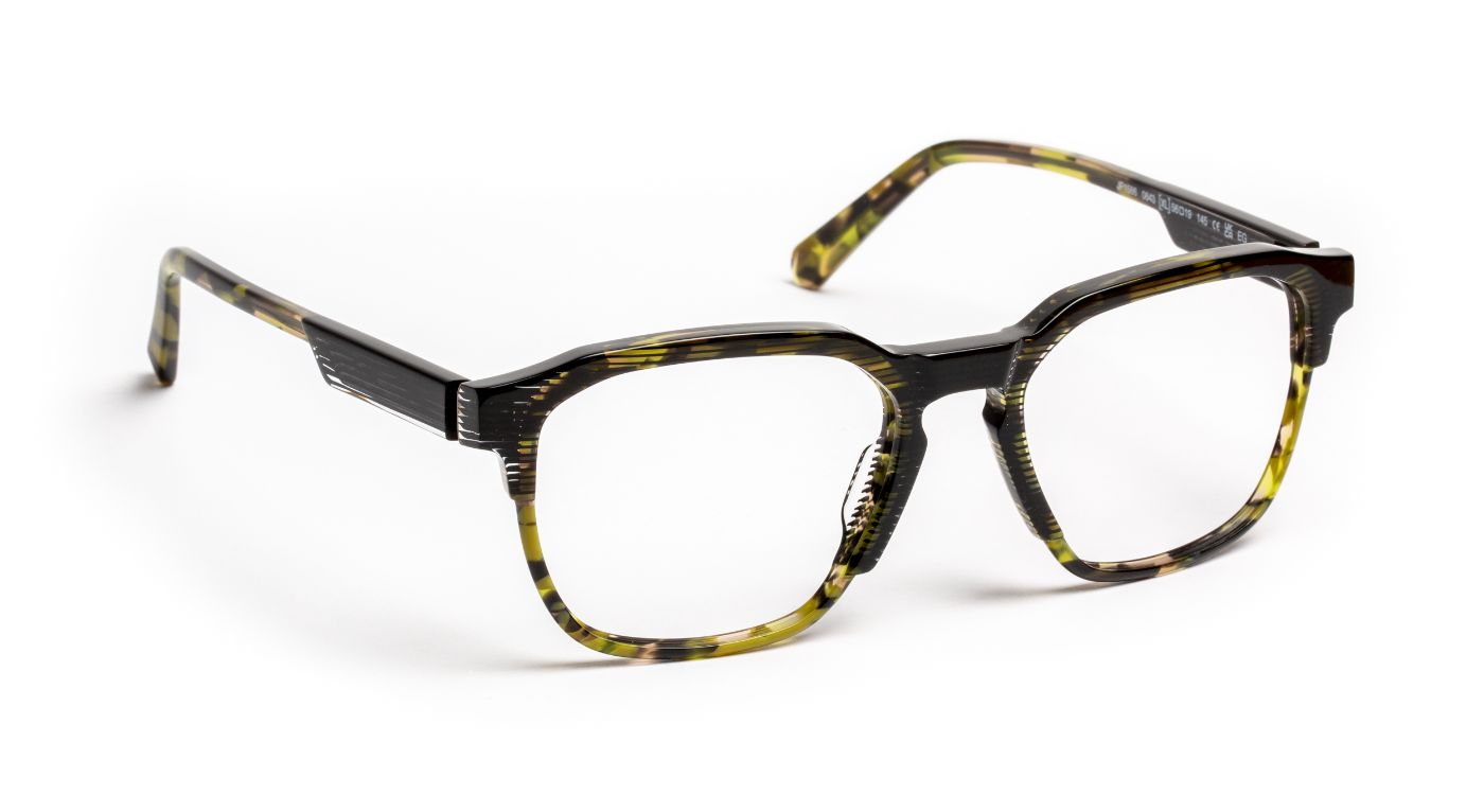 JF1586 C0843 Black/Green Graphic