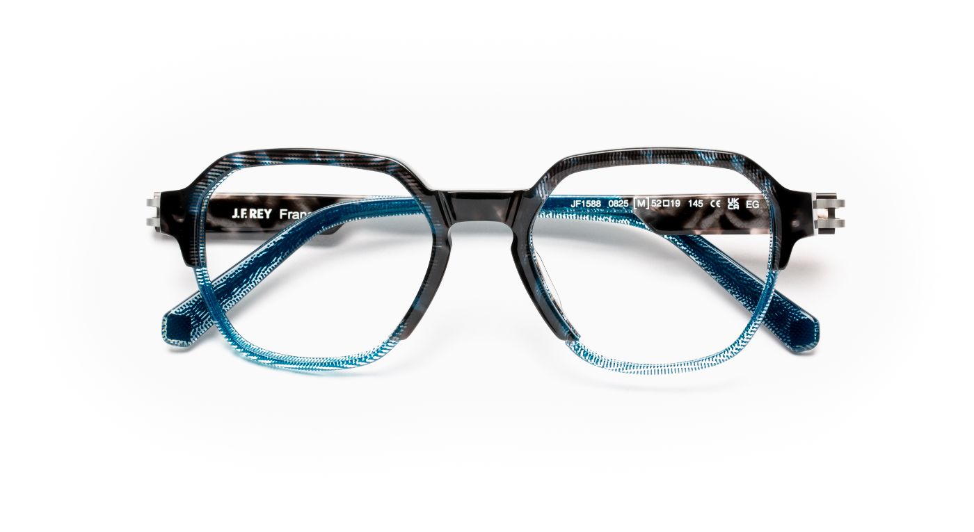 JF1588 C0825 Black Marble/Blue