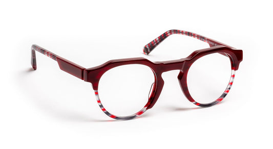 JF1589 C3830 Burgundy/Red Graphic