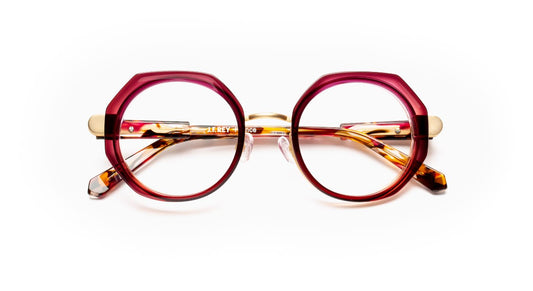 JF3118 C7055 Gradient Purple/Gold Matte/Tortoiseshell