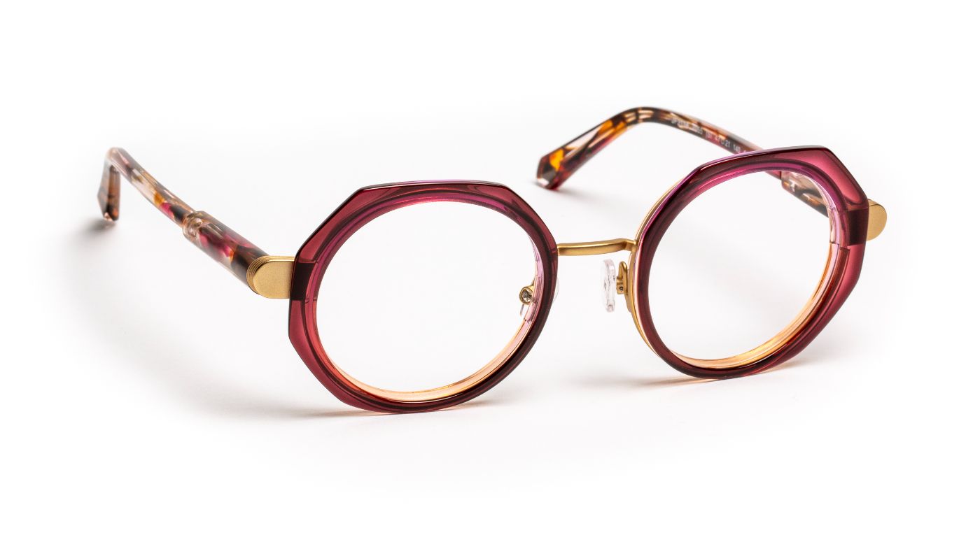 JF3118 C7055 Gradient Purple/Gold Matte/Tortoiseshell