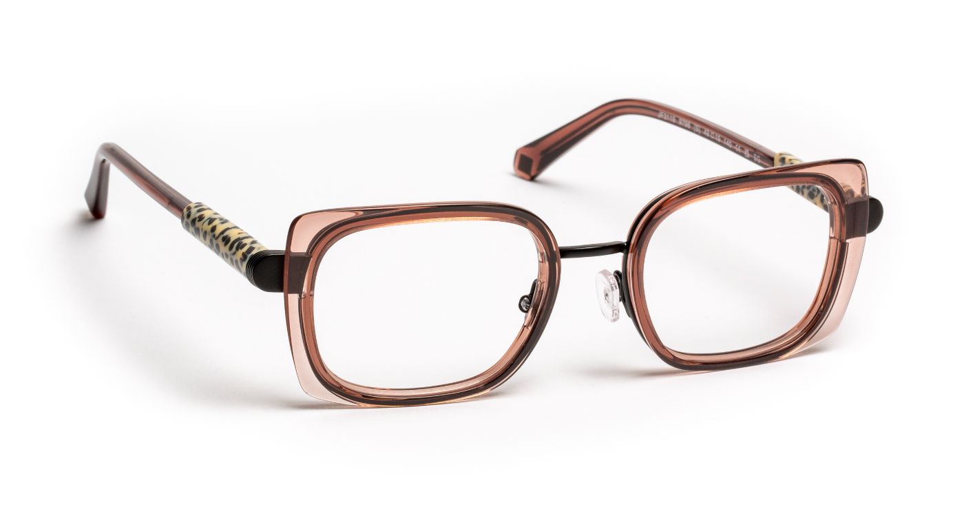 JF3119 C9798 Brown Pink/Black/Leopard