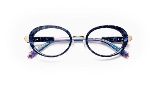 JF3121 C2955 Marble Blue/Satin Gold