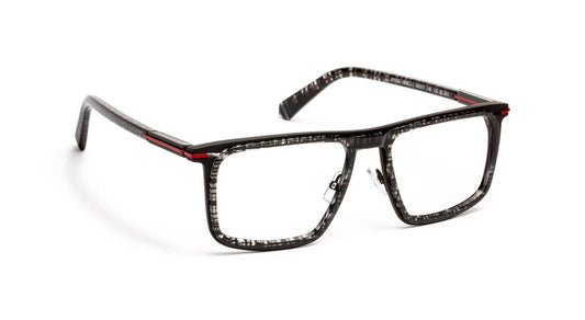 JF3123 C0830 Black Pixel/Red