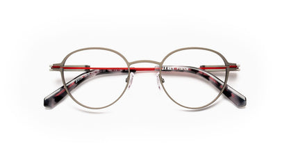 JF3124 C0230 Ruthenium Brushed/Red