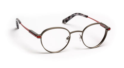 JF3124 C0230 Ruthenium Brushed/Red