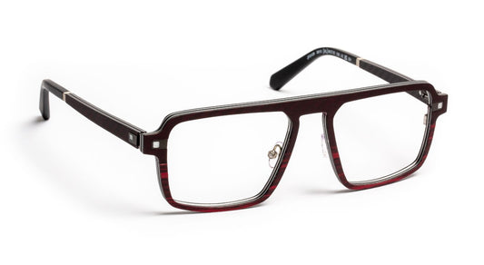 JF3129 C3610 Carbon/Wood Burgundy/Aluminium