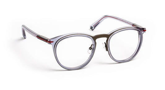 JF3132 C0230 Gray/Matte Gunmetal/Red