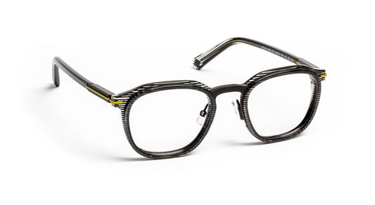 JF3133 C0850 Striped Black/Green