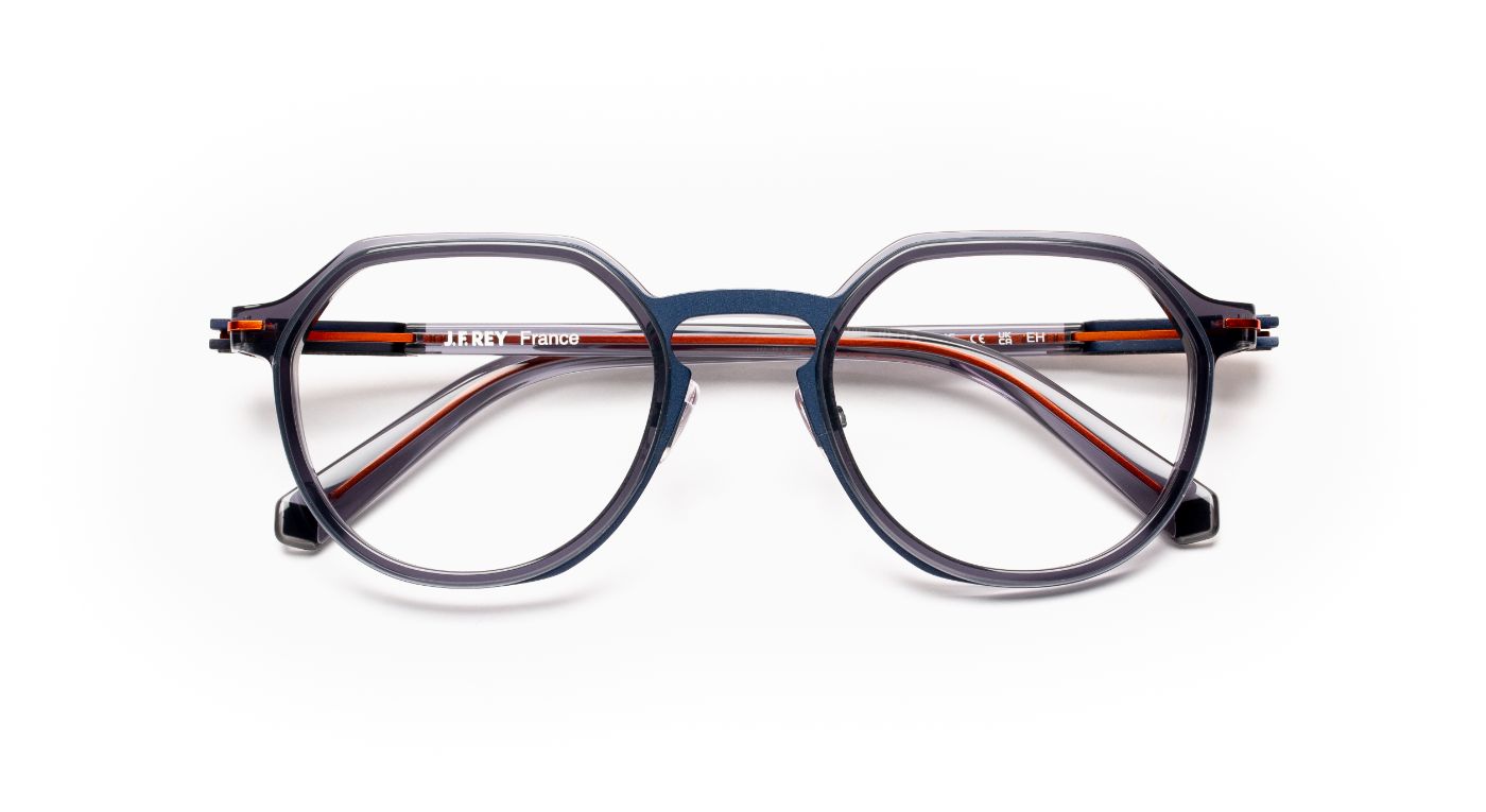 JF3134 C5860 Gray/Blue Peacock/Orange