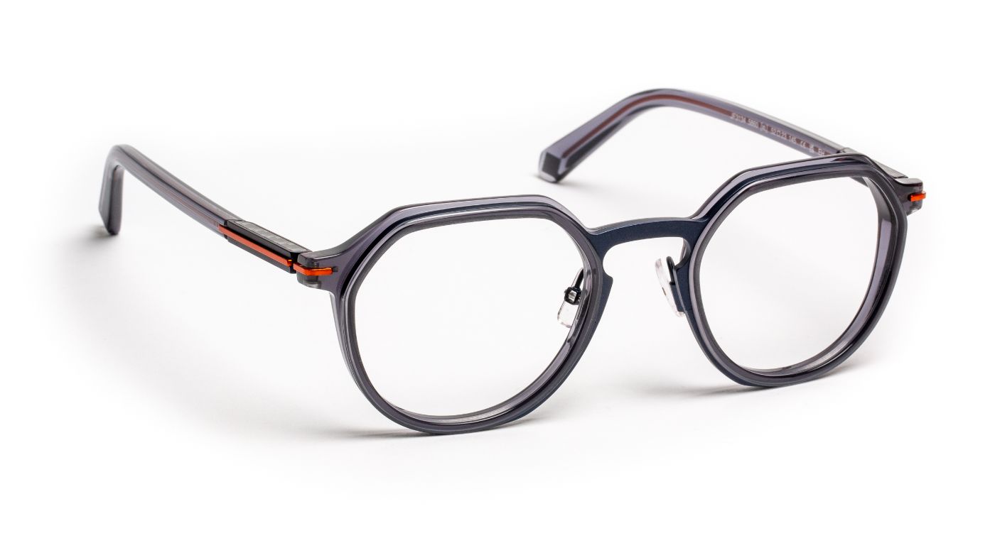 JF3135 C0860 Gradient Gray/Gunmetal/Orange