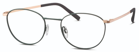 980001 C40 Dark Green Matte/Rose Gold Matte