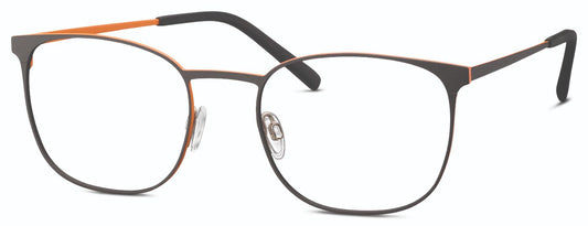 980002 C60 Dark Brown Matte/Orange Matte
