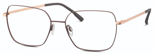 981101 C60 Dark Brown Matte/Rose Gold Matte