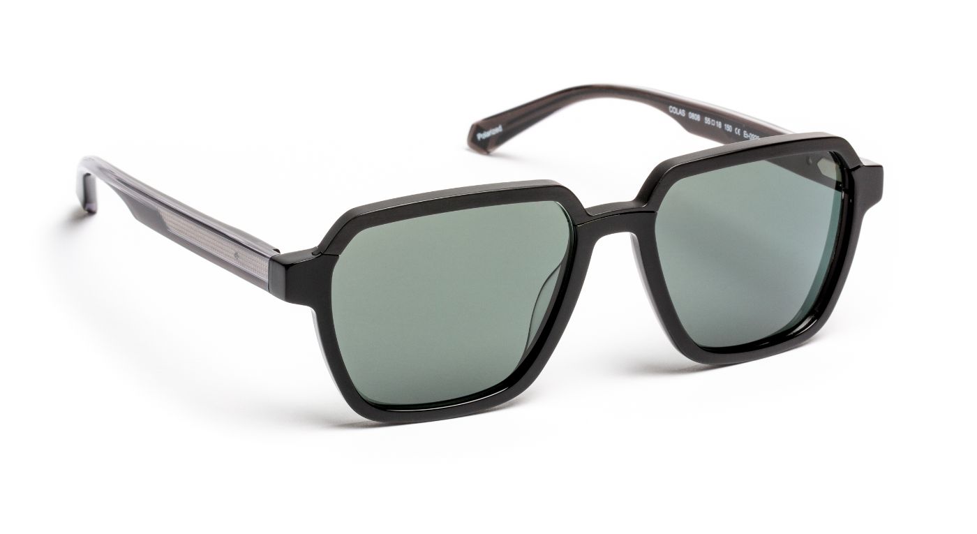Colas C0808 Aluminium Black Brushed/Acetate Black/Gray Ar