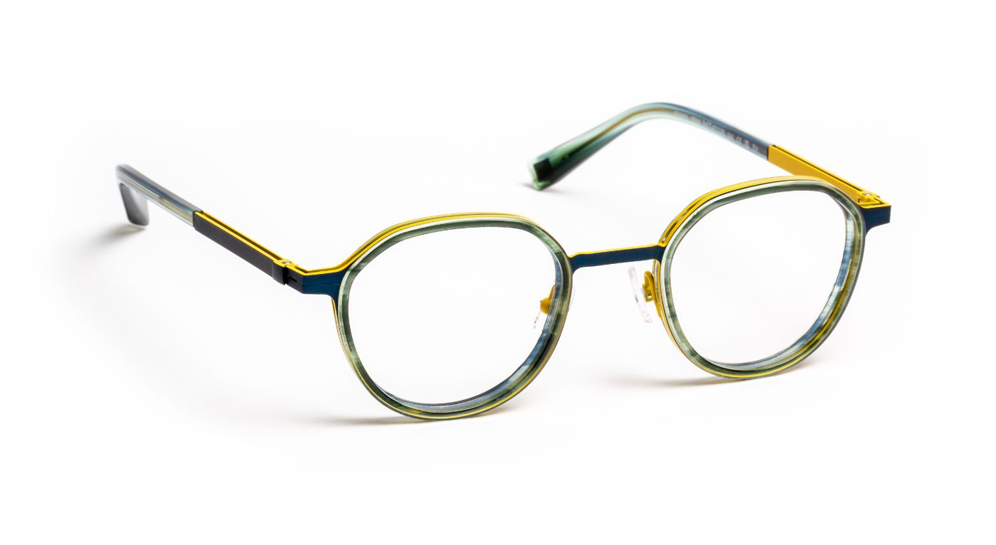 JF3066 C2844 Vague Green/Navy/Yellow