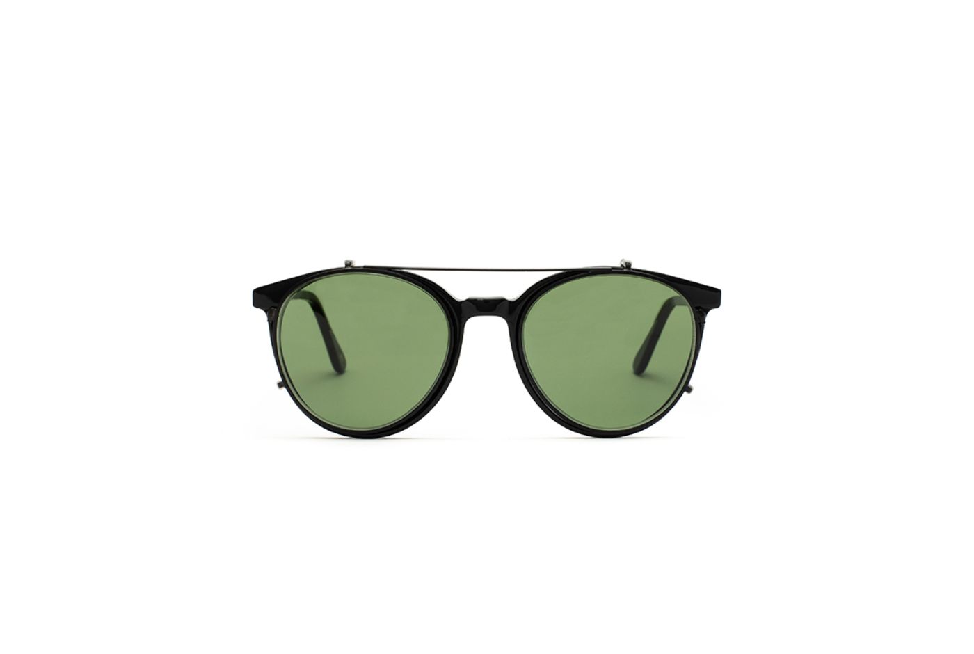 Keren Clip-On S52 C01 Black Matt (Green G15) (3719)