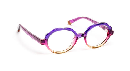 Flora C7573 Gradient Plum/Yellow