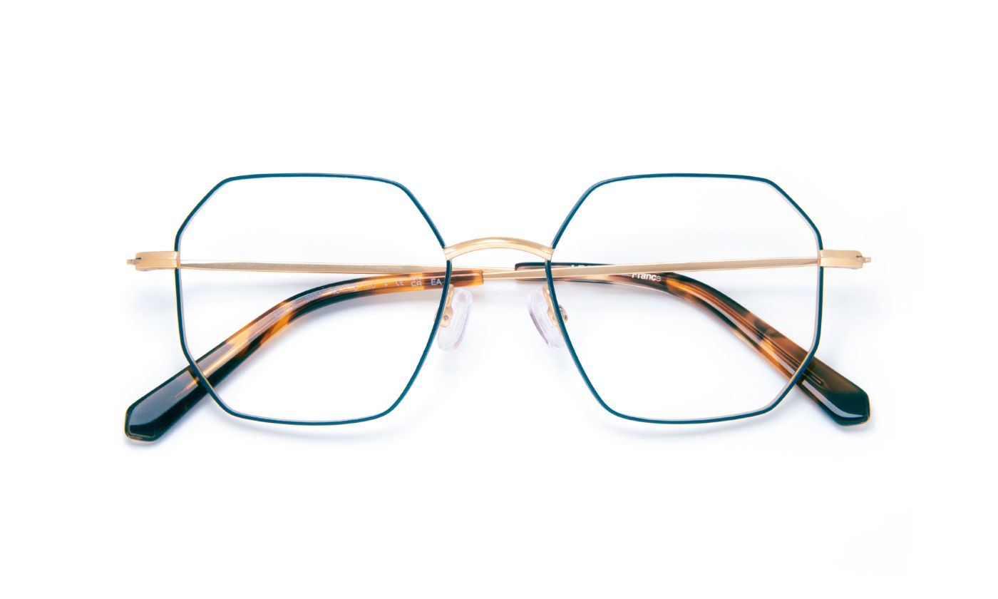 Adele C2051 Blue/Satin Gold