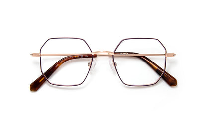 Lise C7555 Plum/Rose Gold Shiny