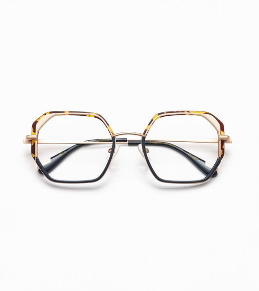 Lucienne C02 Havana/Blue/White