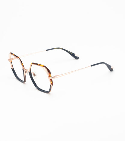 Lucienne C02 Havana/Blue/White