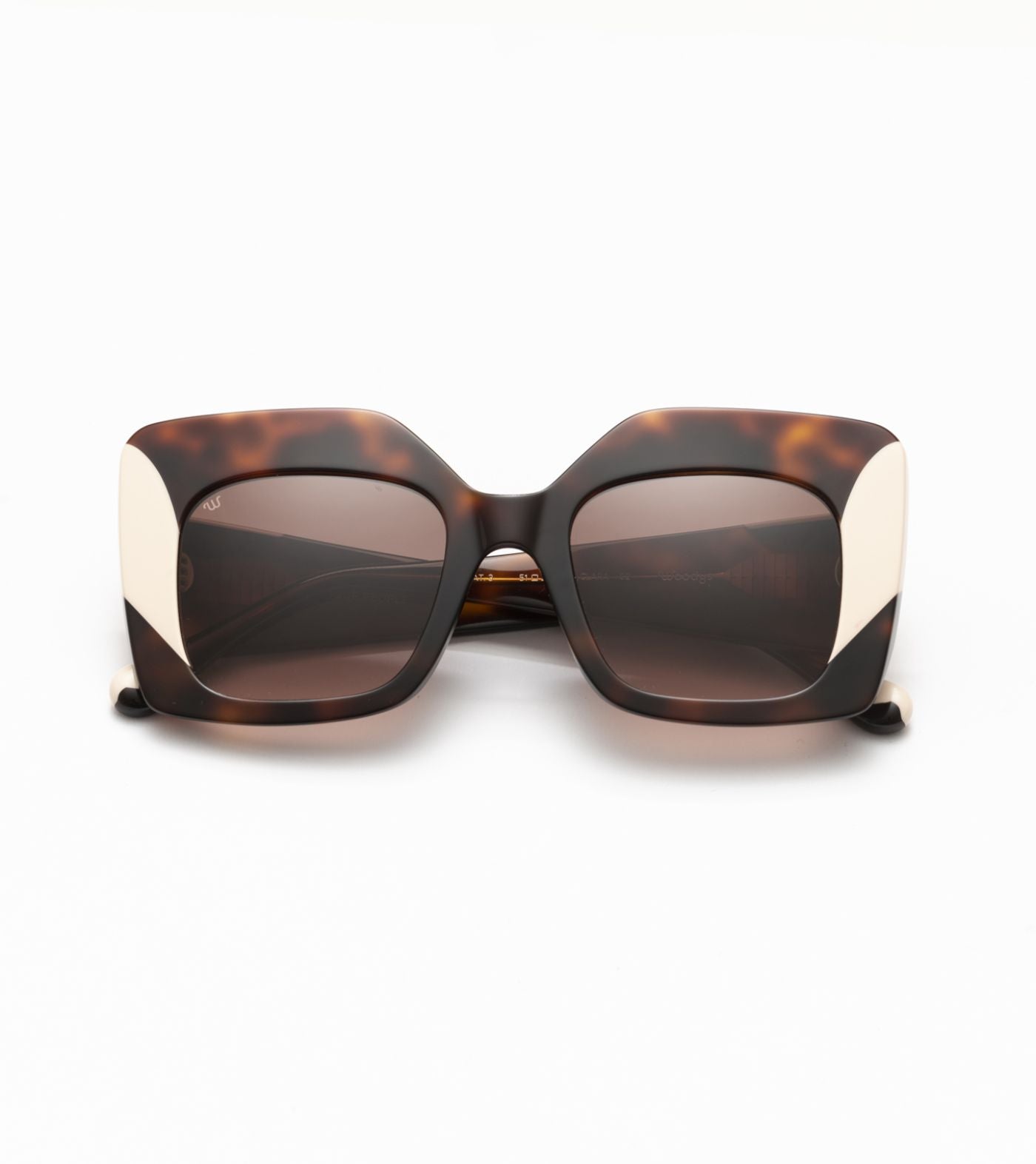 Clara C02 Havana/White (Gradient Brown)