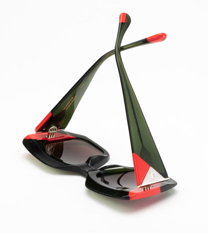 Clara C04 Green/Orange (Gradient Brown)