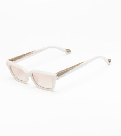 Nesta C02 White (Double Gradient Brown/Pink)