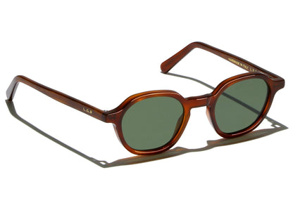 LGR Algiers Sun C02 Havana Chiaro (Flat Green G15 (Base 0)) (7027)