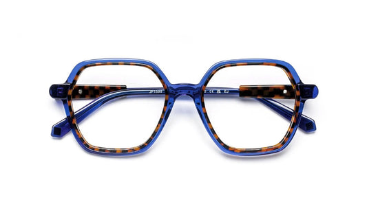 JF1599 C2092 Blue And Brown Check Pattern