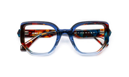 JF1602 C2827 Blue Gradient/Amber Brown