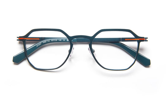 JF3067 C4460 Peacock Green/Orange