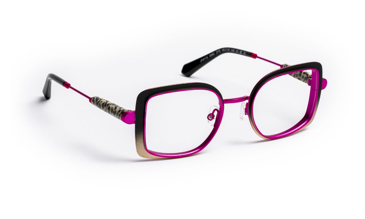 JF3115 C0882 Black And Gold/Fuchsia