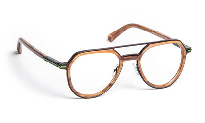 JF3122 C9843 Brown Horn/Green