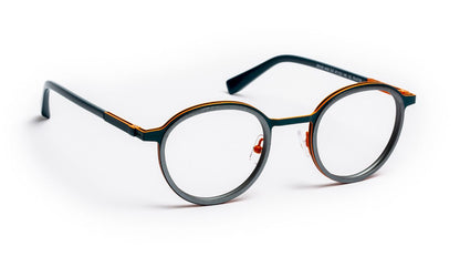 JF3130 C4402 Peacock Blue/Ruthenium/Orange