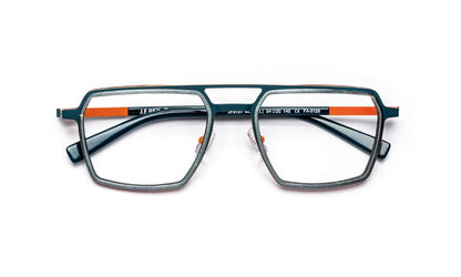 JF3131 C4460 Peacock Blue/Ruthenium/Orange
